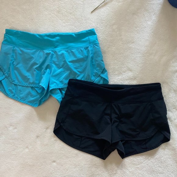 LULULEMON (BLACK) SPEED UP SHORT 2.5INCH INSEAM - Picture 4 of 4